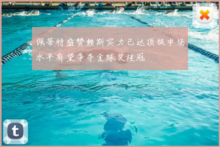 佩蒂特盛赞赖斯实力已达顶级中场水平有望争夺金球奖桂冠