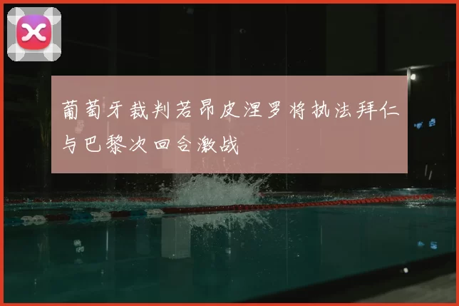 葡萄牙裁判若昂皮涅罗将执法拜仁与巴黎次回合激战