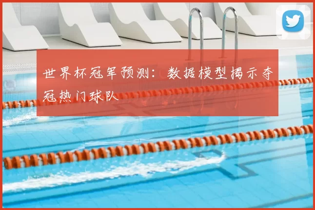 世界杯冠军预测:数据模型揭示夺冠热门球队