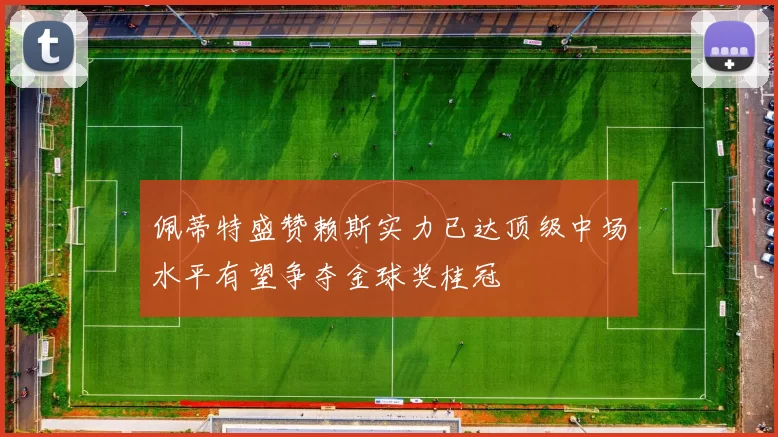 佩蒂特盛赞赖斯实力已达顶级中场水平有望争夺金球奖桂冠