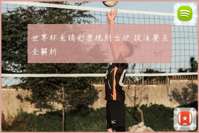 世界杯竞猜彩票规则出炉 投注要点全解析